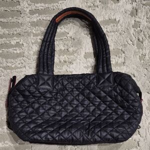 Stylish Black Quilted Women's Bag